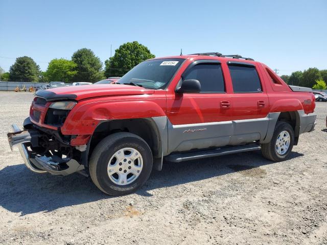 Lot #2501518995 2002 CHEVROLET AVALANCHE salvage car