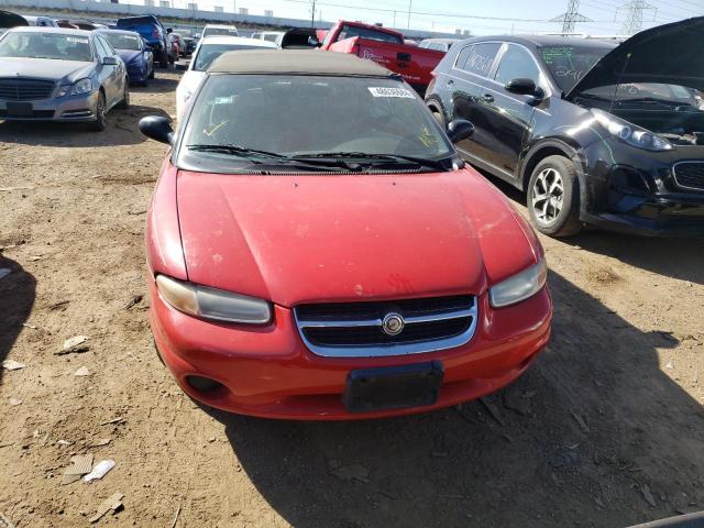 1998 Chrysler Sebring Jx VIN: 3C3EL45H5WT288889 Lot: 48636684