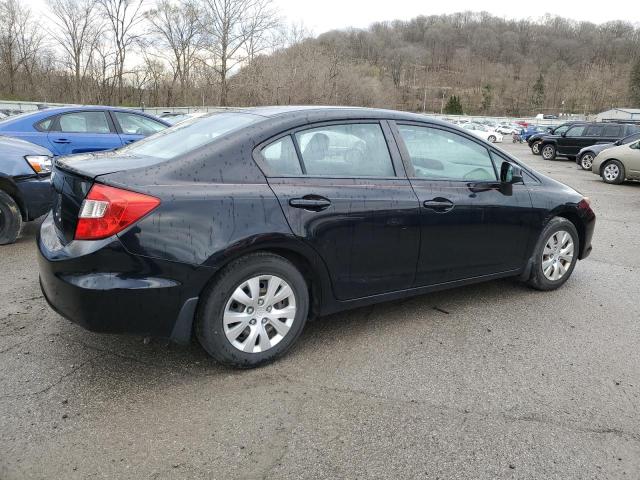 Lot #2452206390 2012 HONDA CIVIC LX salvage car