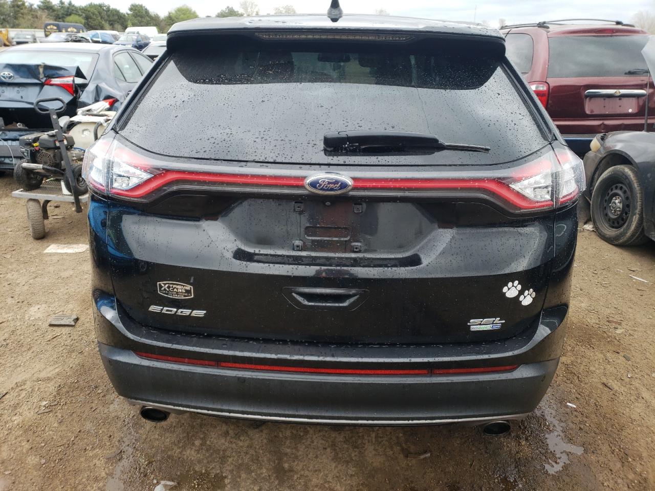 Lot #2926247442 2015 FORD EDGE SEL