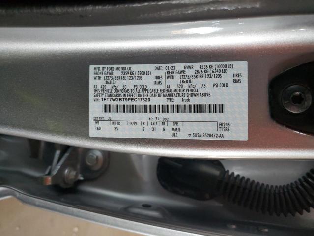 2023 Ford F250 Super Duty VIN: 1FT7W2BT9PEC17320 Lot: 52876254