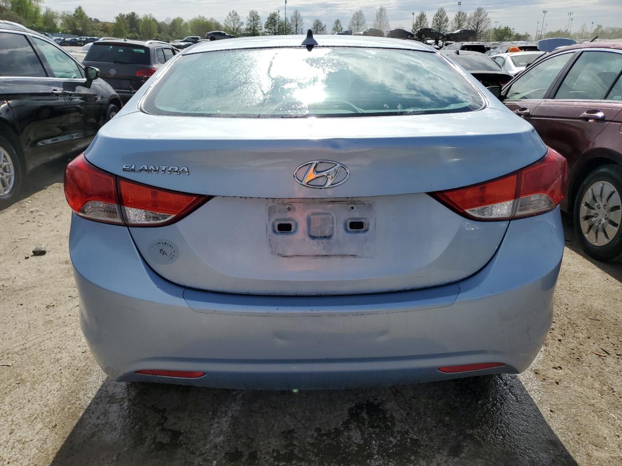 KMHDH4AE9CU419615 2012 Hyundai Elantra Gls