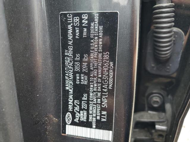 2022 Hyundai Elantra Se VIN: 5NPLL4AG3NH062185 Lot: 50032324