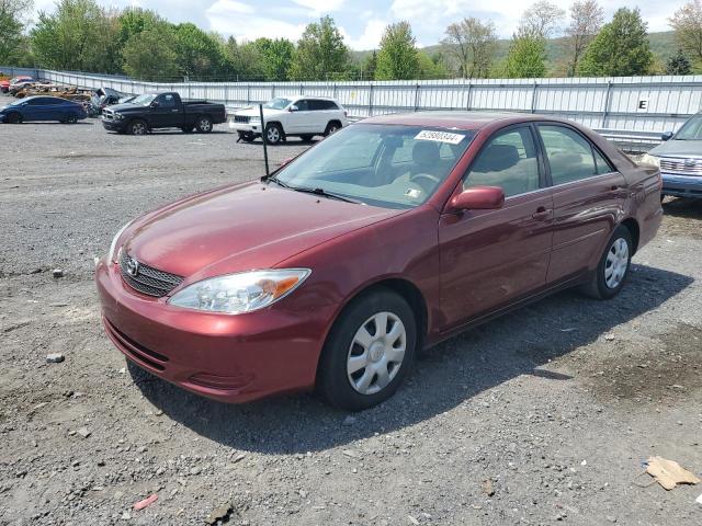 Lot #2505871520 2004 TOYOTA CAMRY LE salvage car