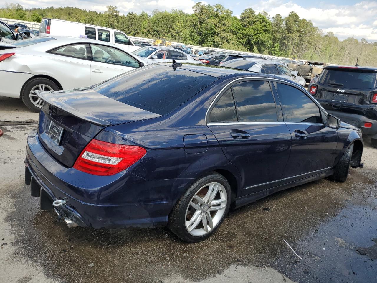 WDDGF8AB2EG217985 2014 Mercedes-Benz C 300 4Matic