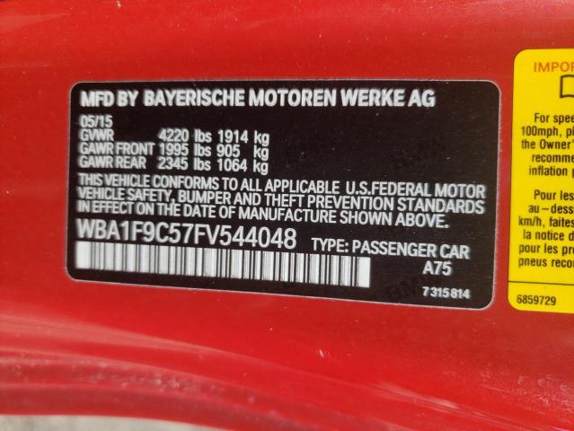 VIN WBA1F9C57FV544048 2015 BMW 2 Series, 228 I Sulev no.12