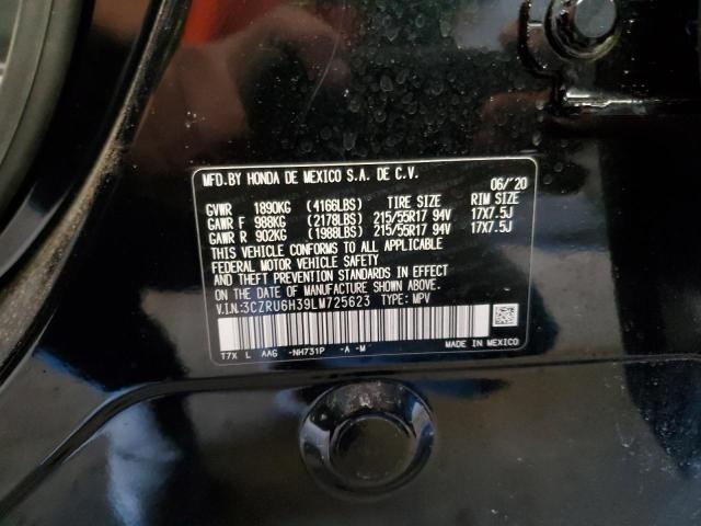 2020 Honda Hr-V Lx VIN: 3CZRU6H39LM725623 Lot: 52699474