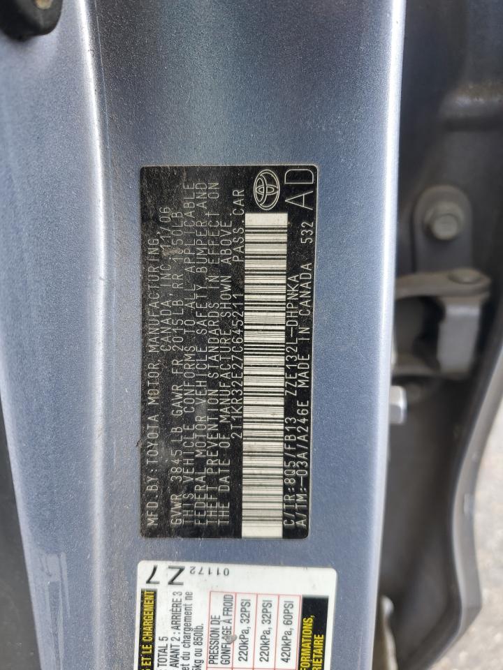 2T1KR32E27C645211 2007 Toyota Corolla Matrix Xr