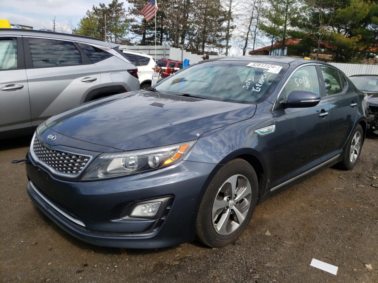 2015 Kia Optima Hybrid vin: KNAGM4AD8F5079194