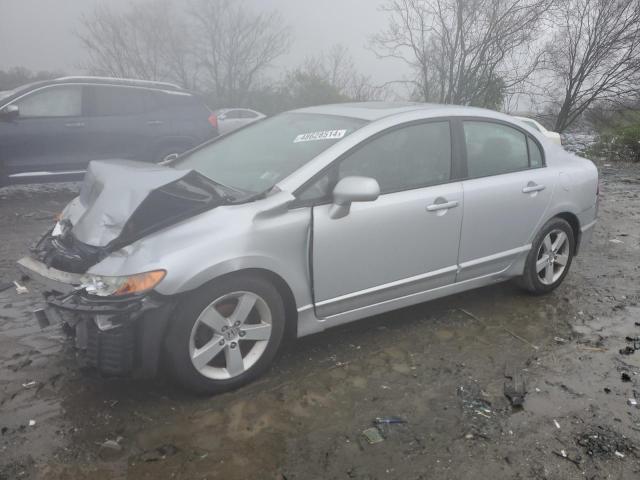 HONDA CIVIC EX 2007 silver  gas 1HGFA15887L038890 photo #1