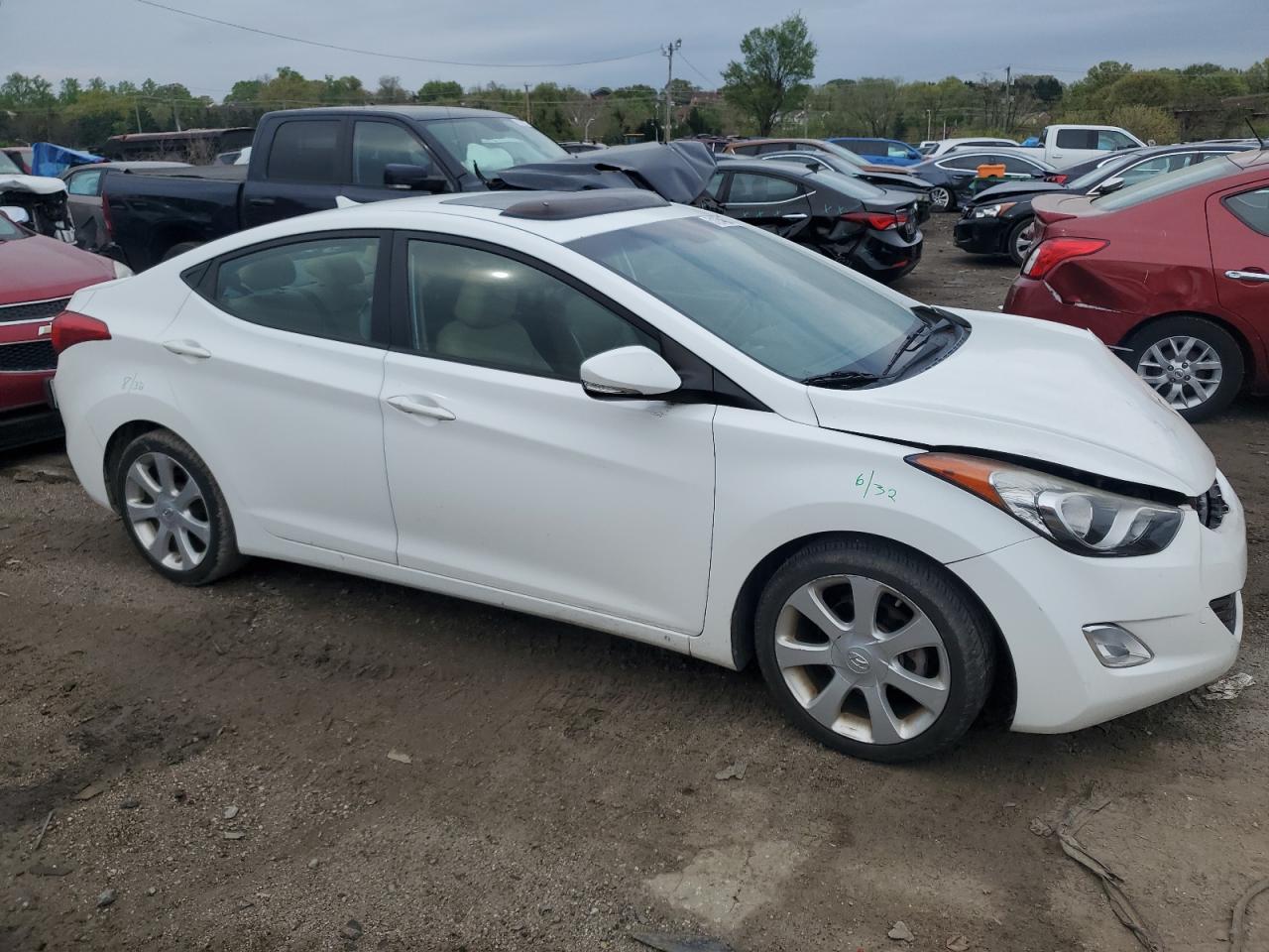 5NPDH4AE3DH387356 2013 Hyundai Elantra Gls