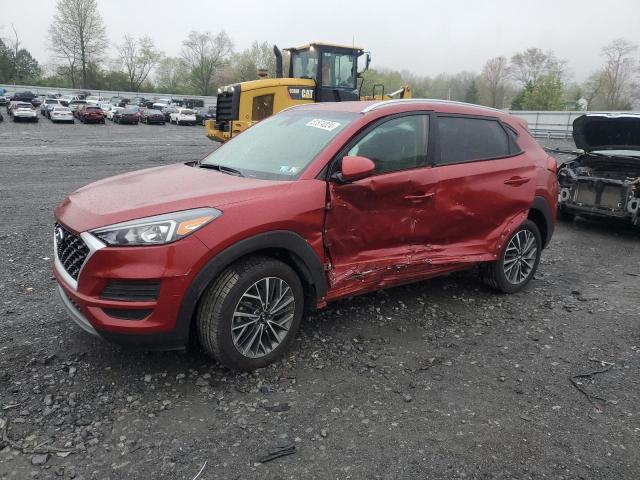 Lot #2508187340 2021 HYUNDAI TUCSON LIM salvage car