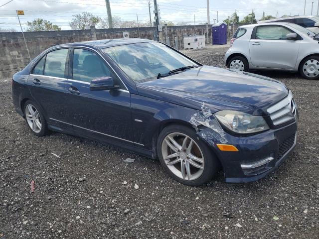 2012 Mercedes-Benz C 250 VIN: WDDGF4HB5CR231301 Lot: 50507724