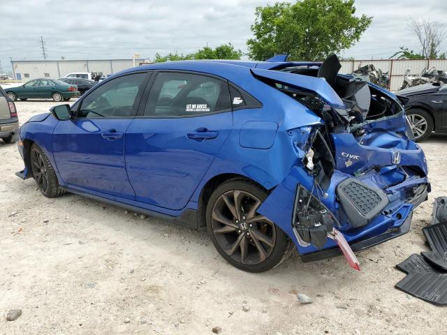 2018 Honda Civic Sport Touring VIN: SHHFK7H98JU214087 Lot: 52127574