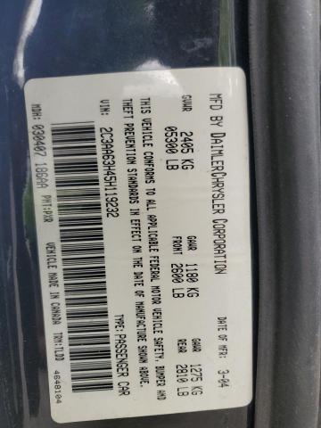 2005 Chrysler 300C VIN: 2C3AA63H45H119232 Lot: 49535984