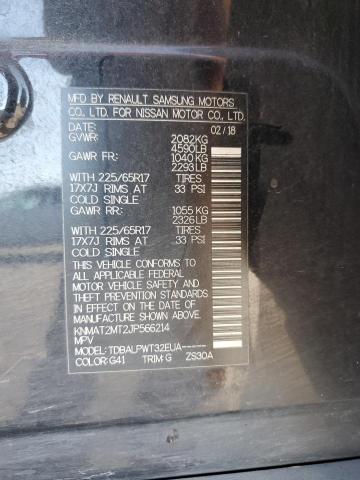 2018 Nissan Rogue S VIN: KNMAT2MT2JP566214 Lot: 51454724