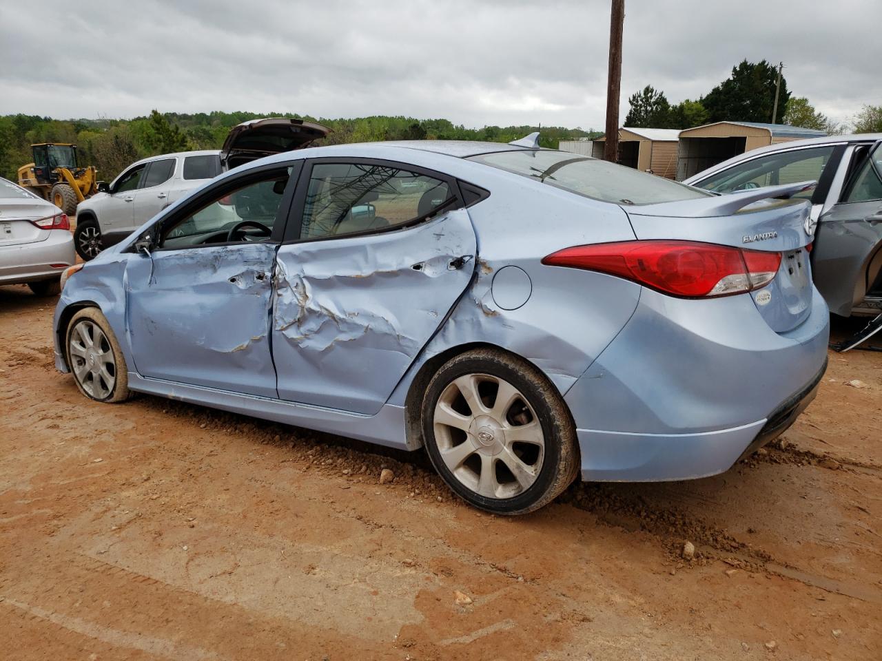 KMHDH4AE3DU715411 2013 Hyundai Elantra Gls