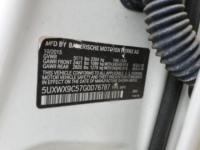 5UXWX9C57G0D76787 2016 BMW X3 - Image 13