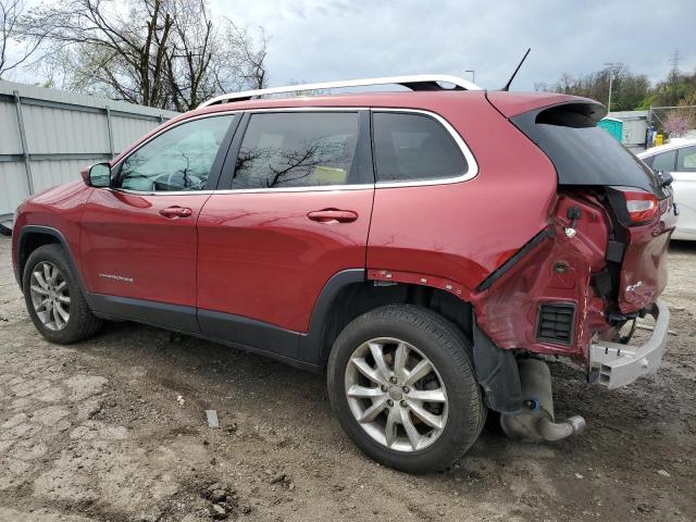 2015 Jeep Cherokee Limited VIN: 1C4PJMDB4FW605207 Lot: 50992674