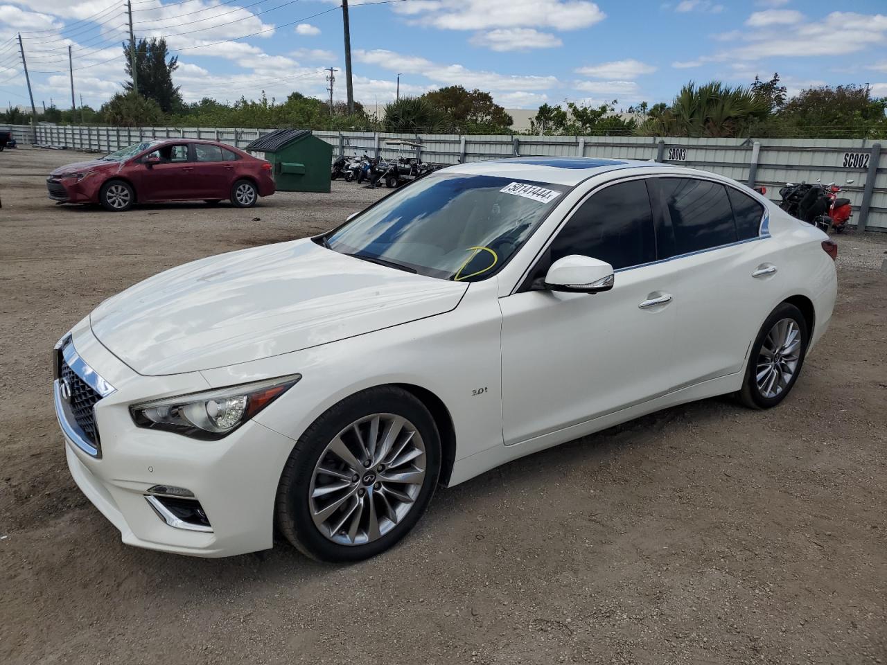 JN1EV7AP2KM517245 2019 Infiniti Q50 Luxe