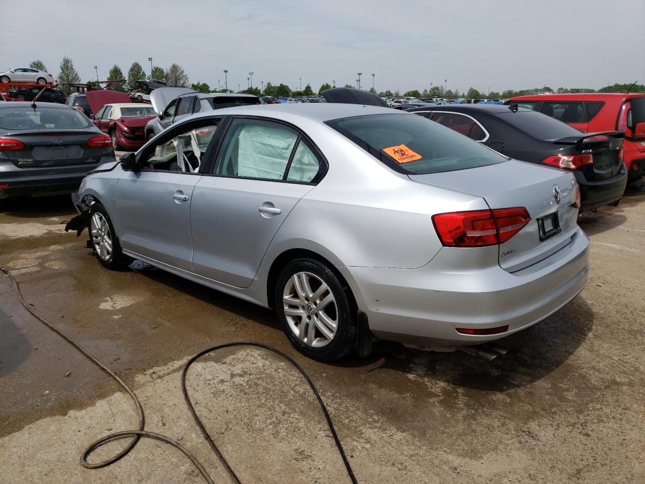 2015 Volkswagen Jetta Base vin: 3VW2K7AJXFM242879