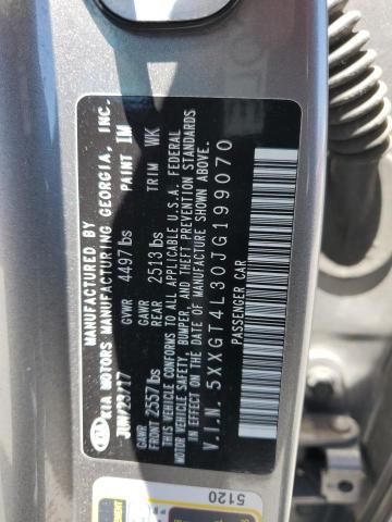 2018 Kia Optima Lx VIN: 5XXGT4L30JG199070 Lot: 53143734