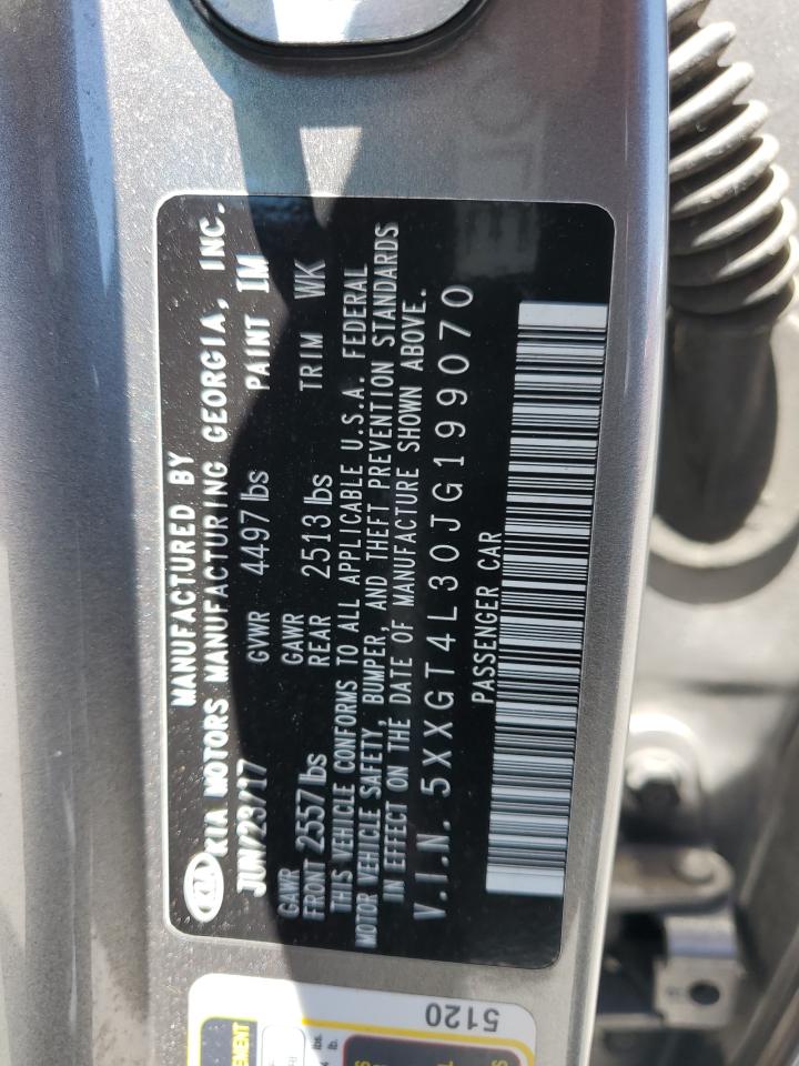 5XXGT4L30JG199070 2018 Kia Optima Lx