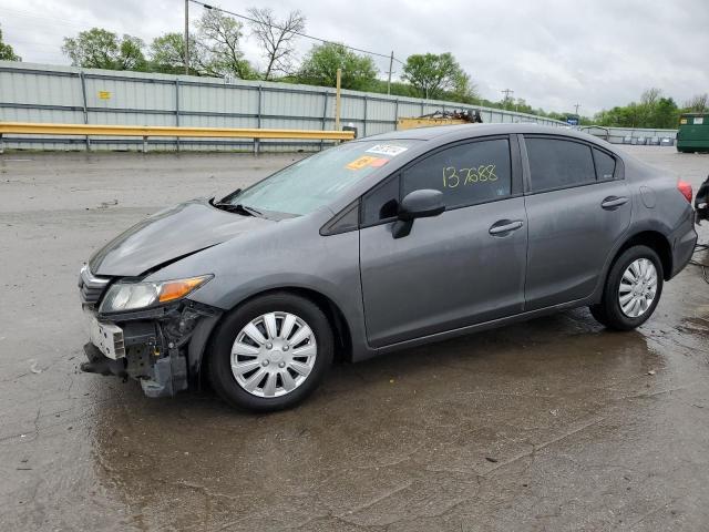 Lot #2517626194 2012 HONDA CIVIC LX salvage car