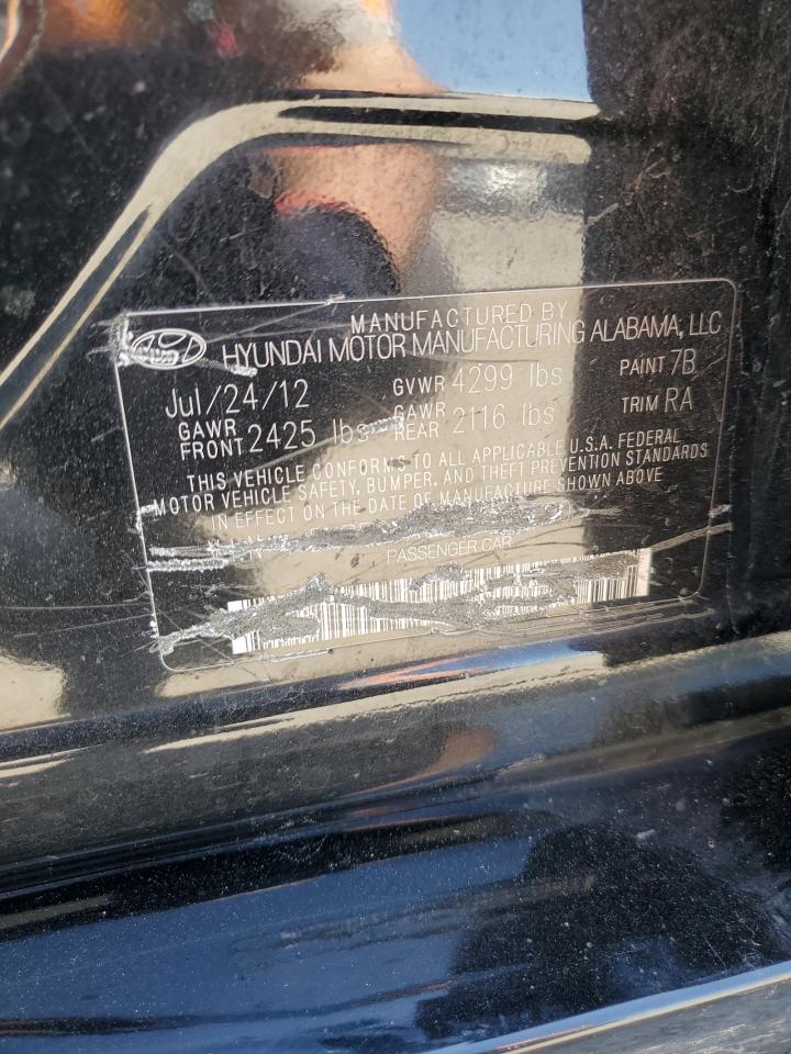 5NPEB4AC3DH568560 2013 Hyundai Sonata Gls