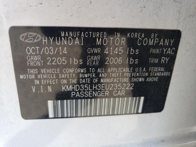 2014 Hyundai Elantra Gt VIN: KMHD35LH3EU235222 Lot: 48964274