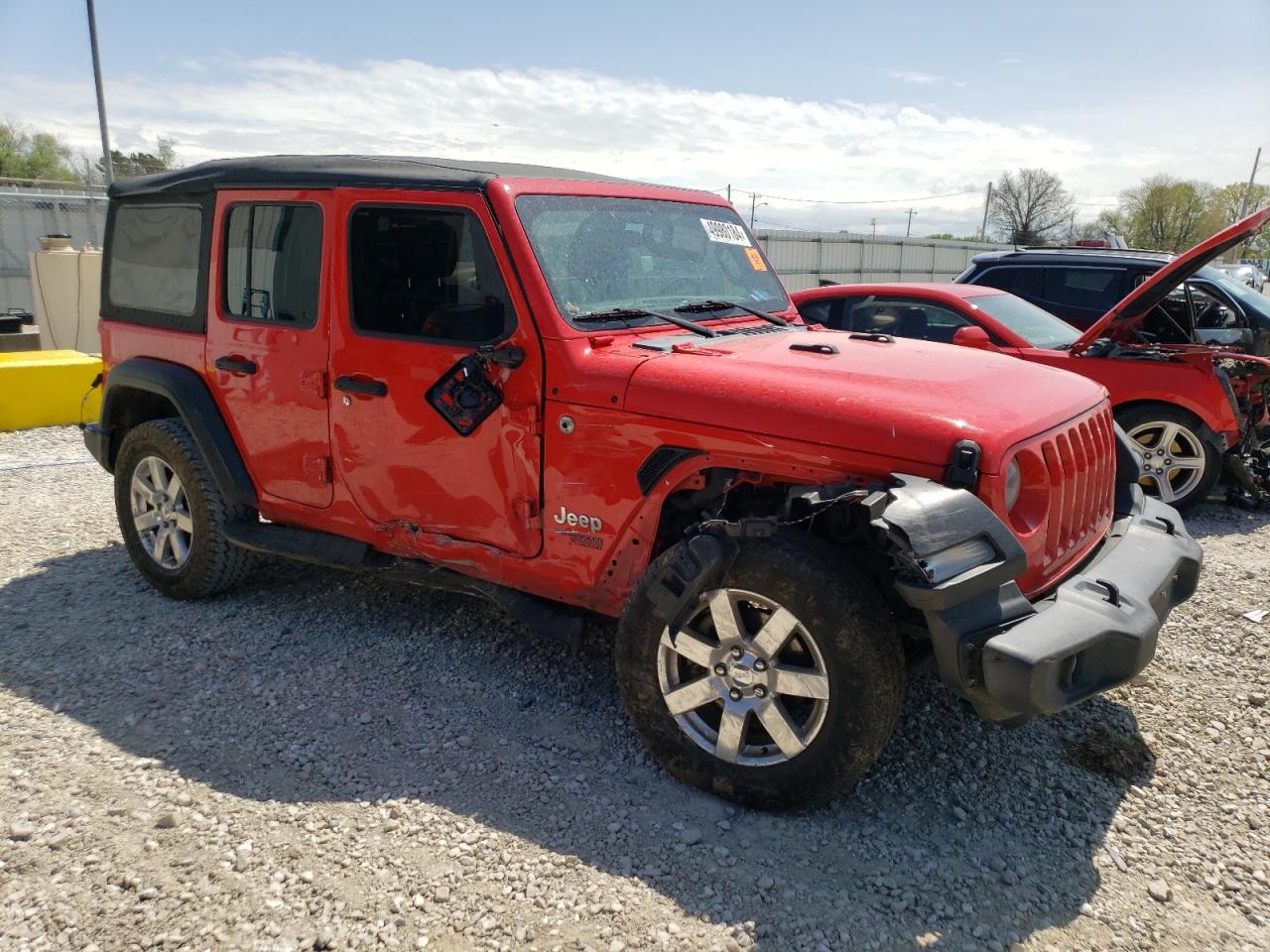 2020 Jeep Wrangler Unlimited Sport vin: 1C4HJXDGXLW174515