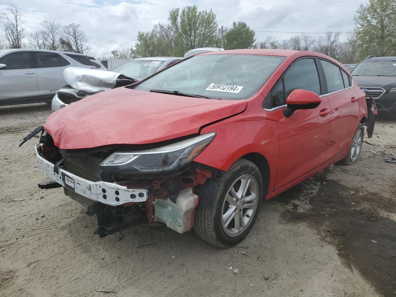 3G1BE6SM6HS603139 2017 Chevrolet Cruze Lt