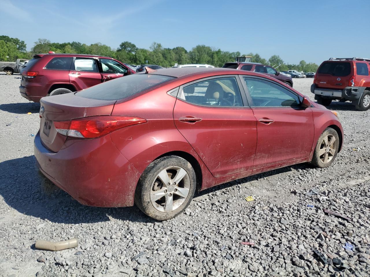 2013 Hyundai Elantra Gls vin: 5NPDH4AE9DH360484