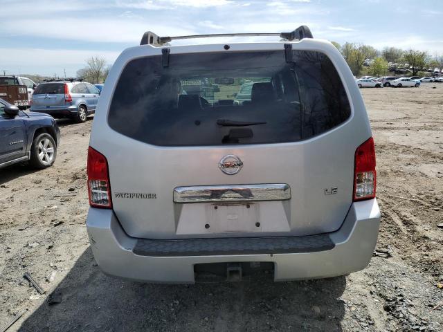 2006 Nissan Pathfinder Le VIN: 5N1AR18W16C604720 Lot: 50144514