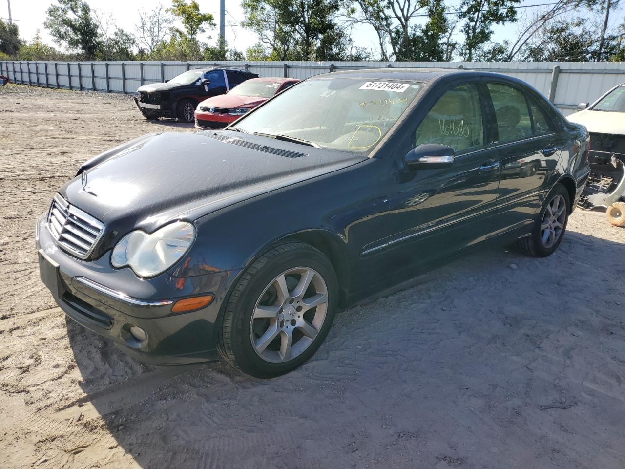 WDBRF92H77F870346 2007 Mercedes-Benz C 280 4Matic