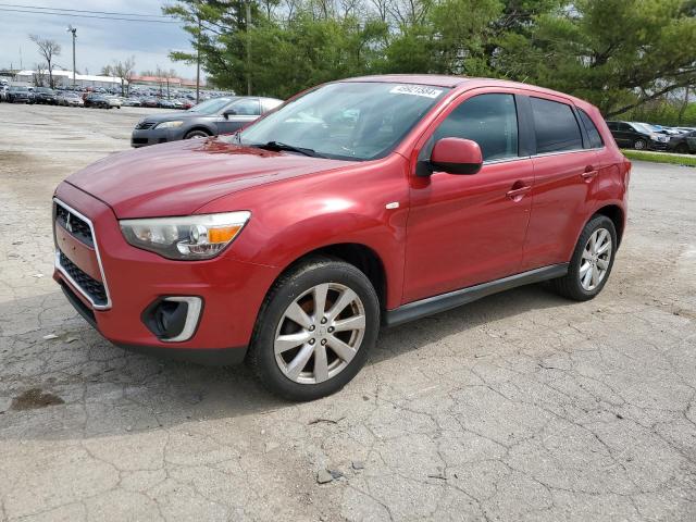 Lot #2493678055 2015 MITSUBISHI OUTLANDER salvage car