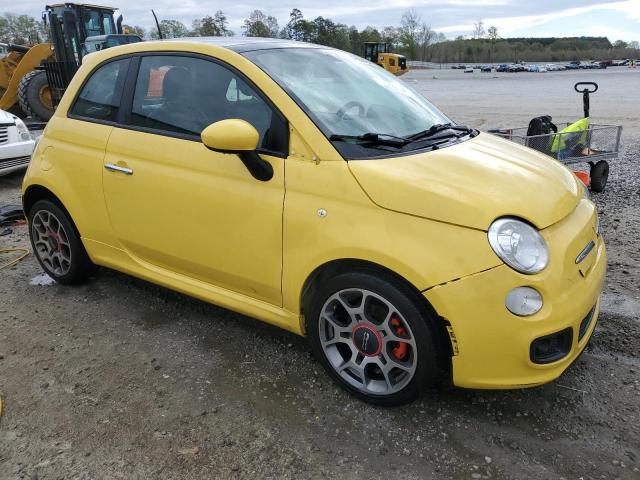  FIAT 500 2013 Желтый