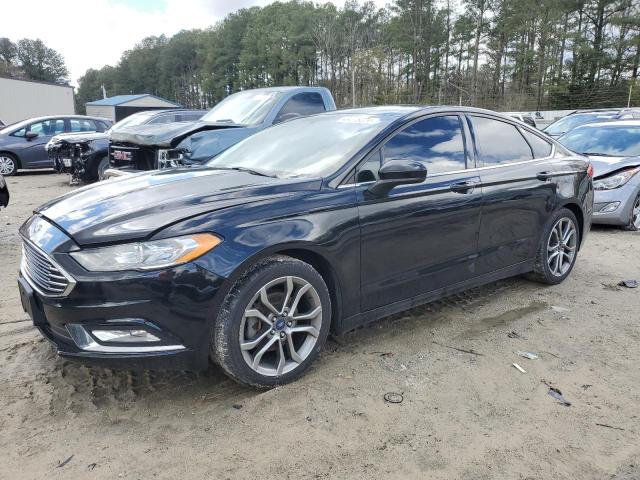 Lot #2475801214 2017 FORD FUSION SE salvage car