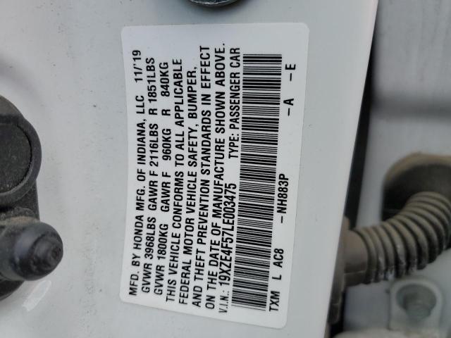 2020 HONDA INSIGHT EX - 19XZE4F57LE003475