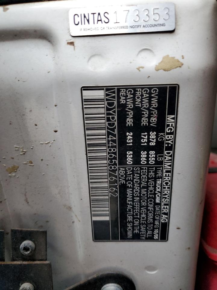 WDYPD744865876162 2006 Freightliner Sprinter 2500