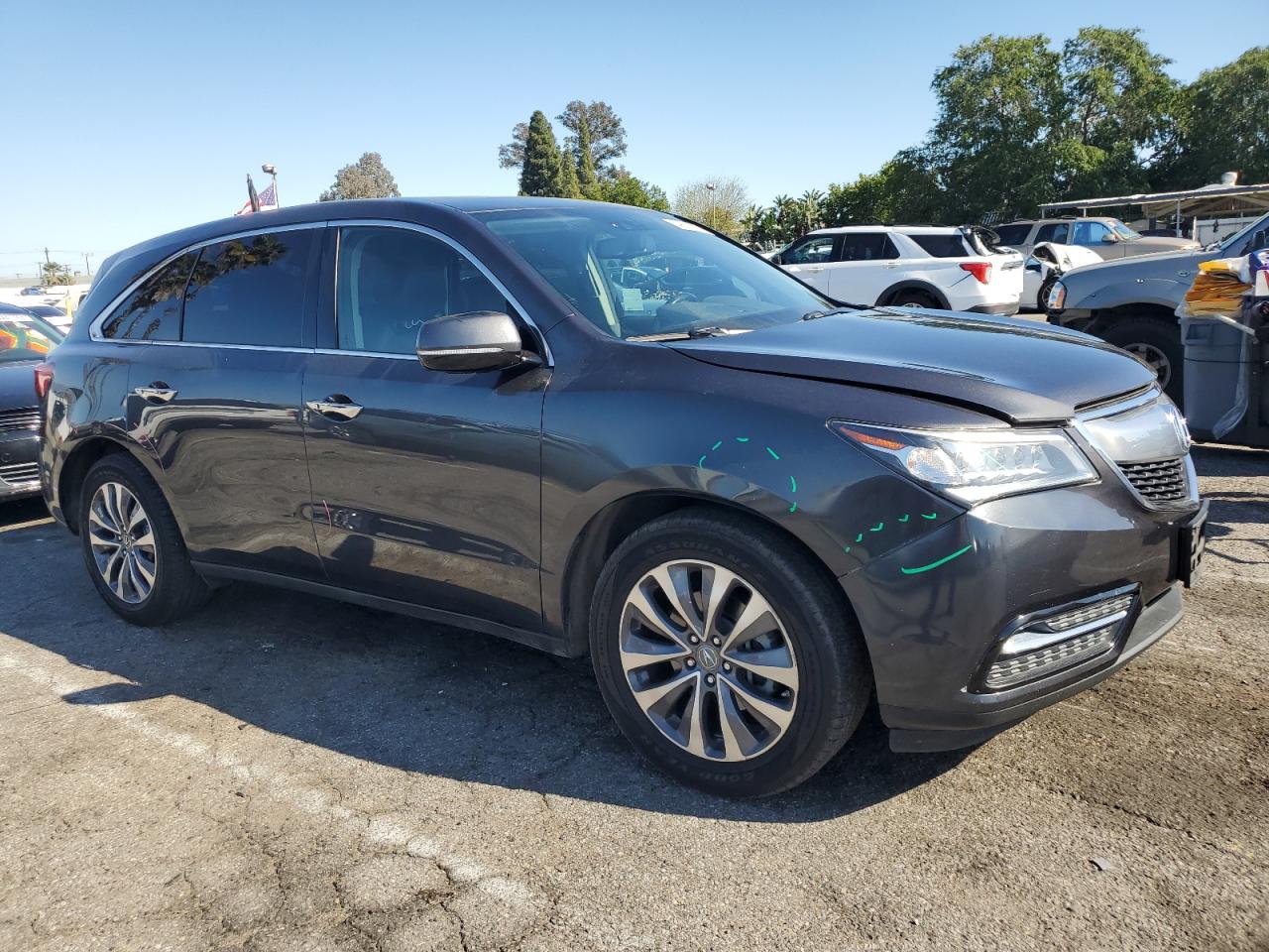 5FRYD3H4XEB012485 2014 Acura Mdx Technology