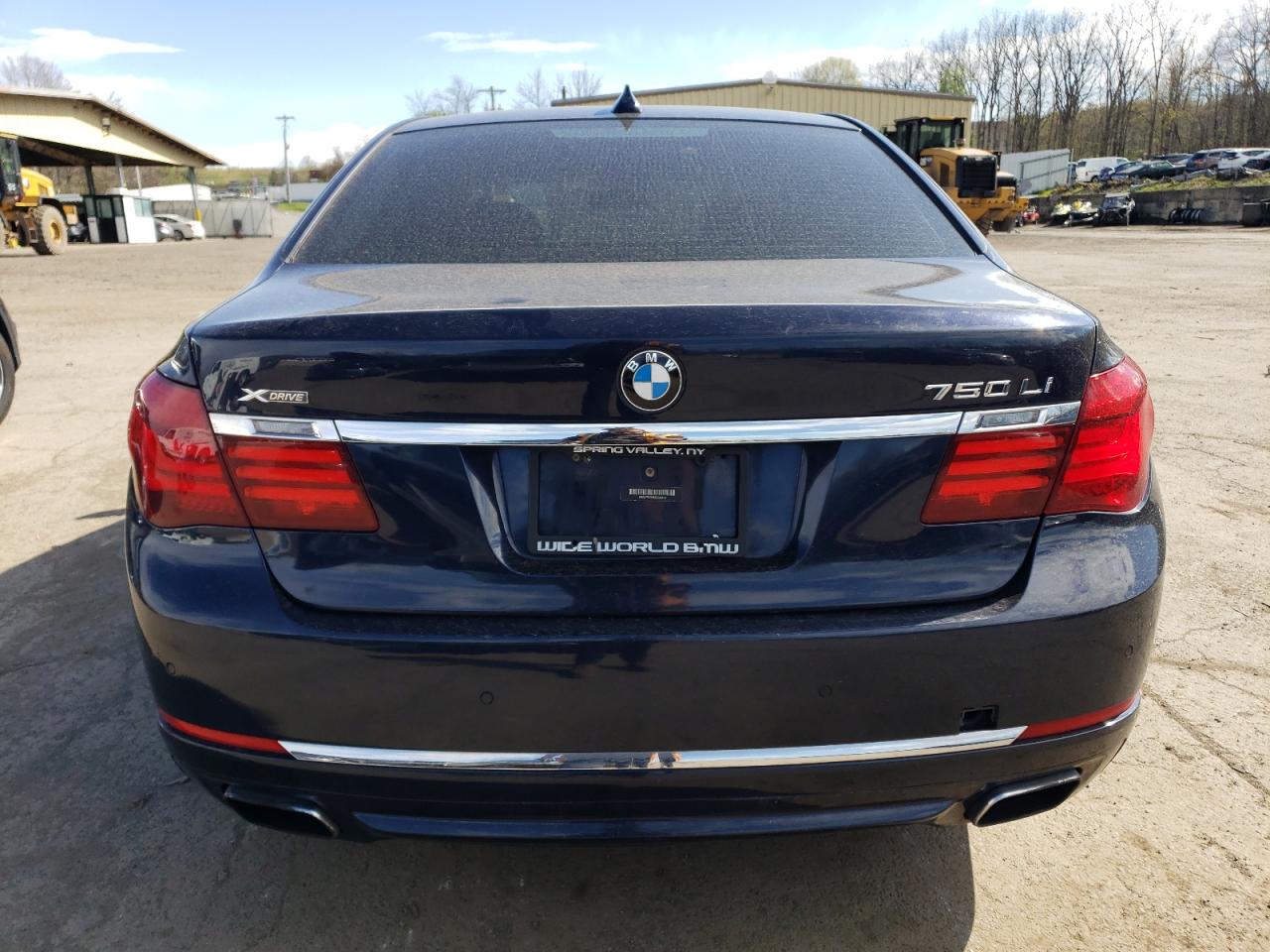 2013 BMW 750 Lxi vin: WBAYF8C54DDE59313