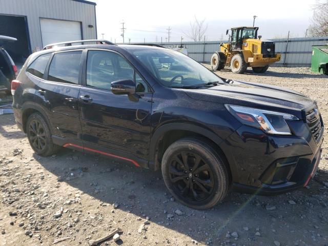  SUBARU FORESTER 2022 Синий