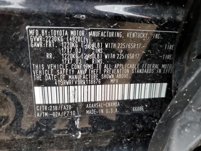 4T3RWRFV9RU118876 2024 TOYOTA RAV 4 - Image 12