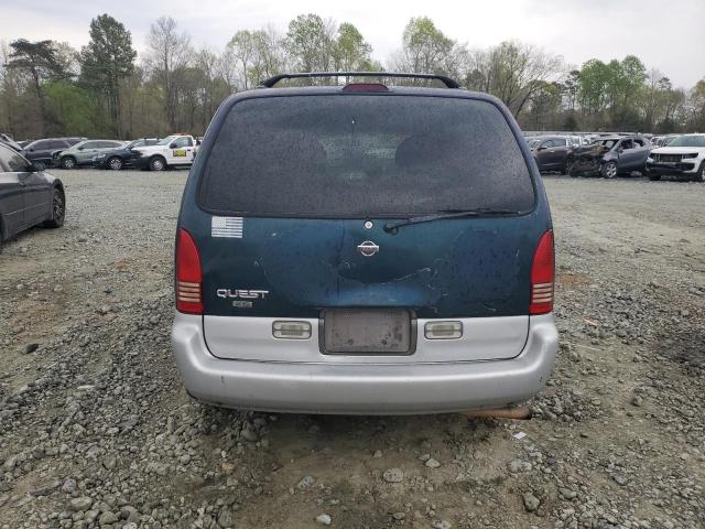 1998 Nissan Quest Xe VIN: 4N2ZN1116WD819549 Lot: 50042804