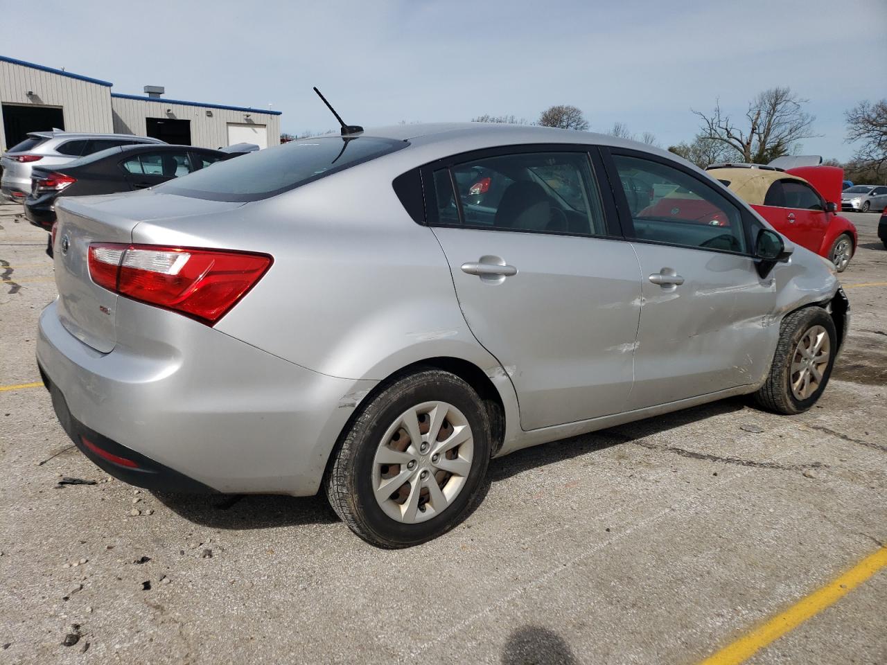 2015 Kia Rio Lx vin: KNADM4A33F6491141