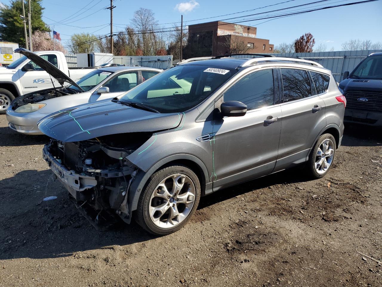 1FMCU0J91EUD63496 2014 Ford Escape Titanium