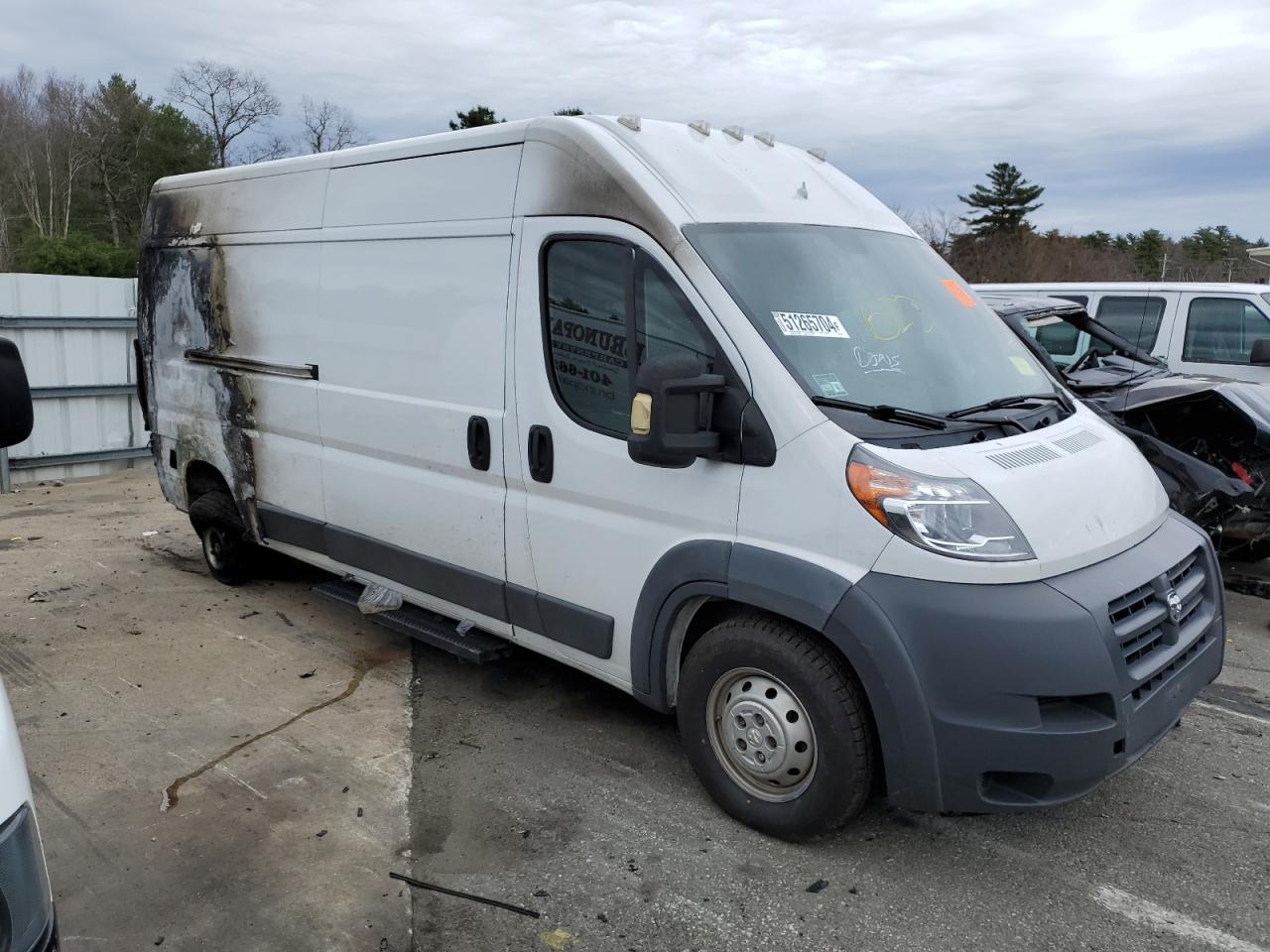 2018 Ram Promaster 2500 2500 High vin: 3C6TRVDG8JE159162