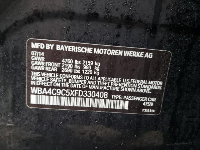 VIN WBA4C9C5XFD330408 2015 BMW 4 Series, 428 Xi Gra... no.12