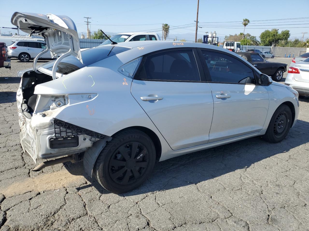 2019 Hyundai Accent Se vin: 3KPC24A38KE060089